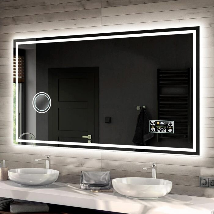 Koupelnové zrcadlo s LED