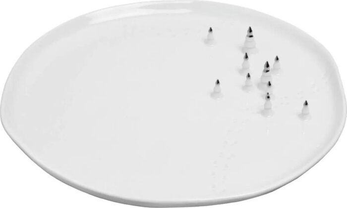 Räder Bílý porcelánový talíř