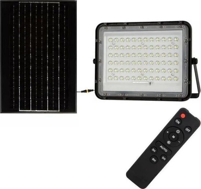 V-Tac LED Venkovní solární reflektor LED/15W/3