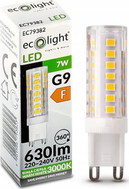 ECOLIGHT LED žárovka - G9 -