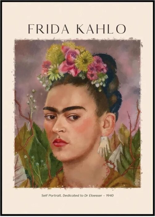 Frida Kahlo - Autoportrét 1940 30