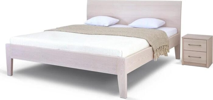 Postel Postelia IBIZA Buk 180x200 - Dřevěná postel z masivu