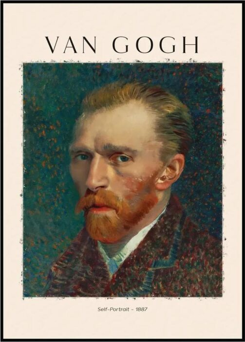 Vincent van Gogh - Autoportrét 1887
