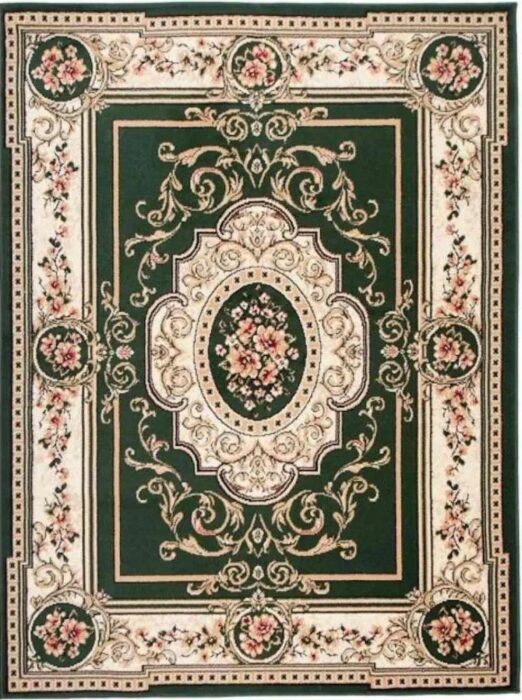 Kusový koberec PP Izmail zelený