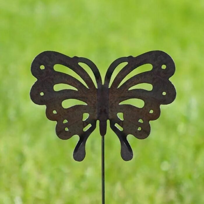 Zahradní kovová dekorace Motýl