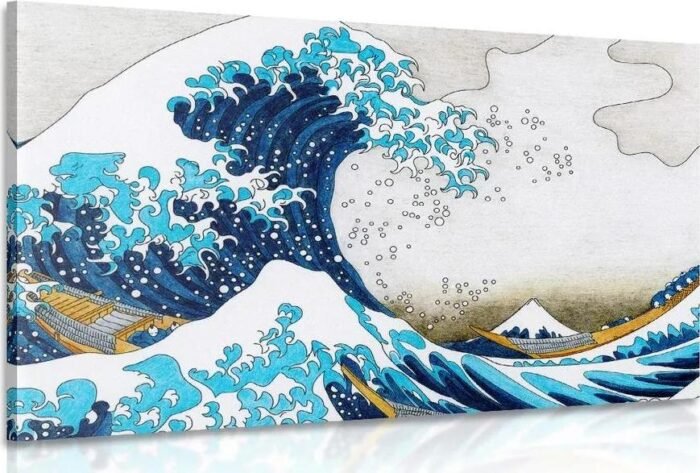 Obraz reprodukce Velká vlna z Kanagawa