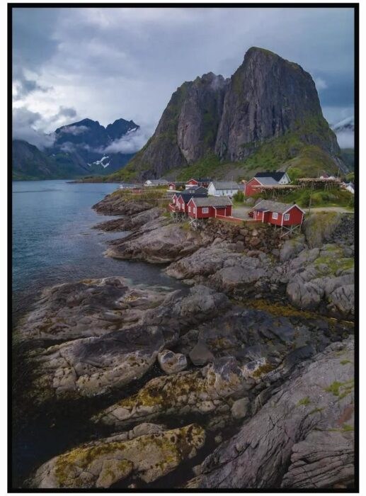 Plakát Norská vesnička A4 (21